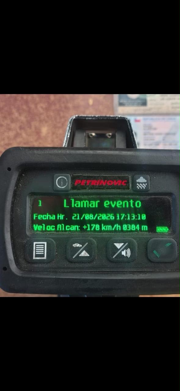 En Vallenar: Carabineros detuvo conductor que circulaba a 178 km/h en la Ruta 5 Norte