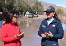 Delegada Presidencial refuerza junto a autoridades trabajos de recuperación en Atacama