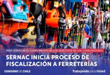 SERNAC INICIA PROCESO DE FISCALIZACIÓN A LAS FERRETERÍAS