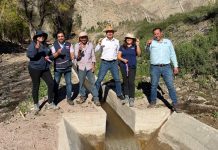 INDAP recepciona infraestructura que fortalece el riego asociativo en Alto del Carmen