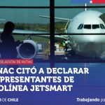 SERNAC CITÓ A DECLARAR A EJECUTIVOS DE AEROLÍNEA JETSMART TRAS CANCELACIÓN DE RUTAS