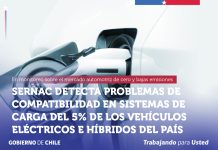 SERNAC DETECTA PROBLEMAS DE COMPATIBILIDAD EN SISTEMAS DE CARGA DEL 5% DE LOS VEHÍCULOS ELÉCTRICOS E HÍBRIDOS DEL PAÍS