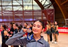Josefa Campos Barraza logra destacado cuarto lugar nacional en Patinaje Artístico