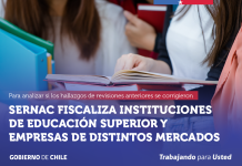 SERNAC REALIZA FISCALIZACIONES DE SEGUIMIENTO A INSTITUCIONES DE EDUCACIÓN SUPERIOR Y A EMPRESAS EN DISTINTOS MERCADOS