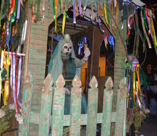 Personajes fantasmagóricos sorprendieron a Freirina con el pasacalle patrimonial “Tololo Pampa”