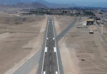 SEREMI MOP INSPECCIONA EN TERRENO AVANCE DE OBRAS DE CONSERVACIÓN DEL AERÓDROMO DE VALLENAR
