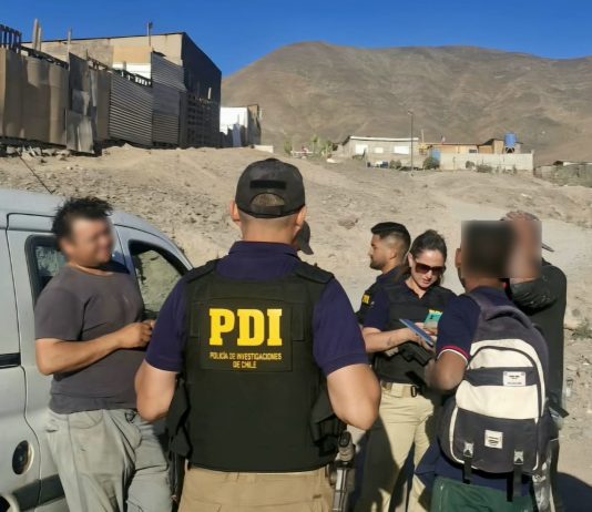 PDI ATACAMA DENUNCIÓ A SEIS EXTRANJEROS TRAS FISCALIZACIÓN EN LA TOMA JUAN RISSI DE COPIAPÓ