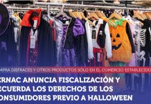SERNAC ANUNCIA FISCALIZACIÓN Y RECUERDA LOS DERECHOS DE LOS CONSUMIDORES PREVIO A HALLOWEEN