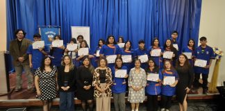 Estudiantes del Liceo Fernando Ariztía recibieron certificación del taller perteneciente al programa “Cultivemos en comunidad” de Enami