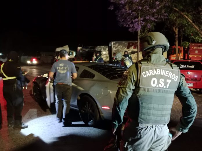 Fiscalizaciones buscan prevenir carreras clandestinas y detectar acciones delictivas en salida norte de Copiapó