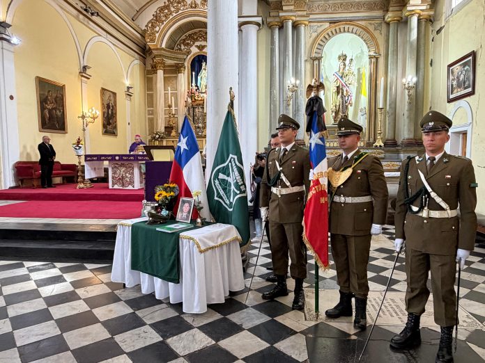 CARABINEROS DE ATACAMA RINDIÓ HOMENAJE A NUEVO MÁRTIR INSTITUCIONAL