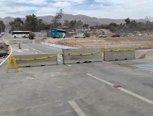 SEREMI DE TRANSPORTES Y TELECOMUNICACIONES DE ATACAMA LLAMA A RESPETAR CIERRE DE BADÉN Y REFORZAR LA SEGURIDAD VIAL
