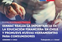 SERNAC REALZA LA IMPORTANCIA DE LA EDUCACIÓN FINANCIERA EN CHILE Y PROMUEVE NUEVAS HERRAMIENTAS PARA CONSUMIDORES